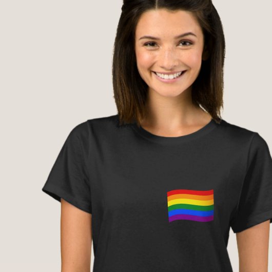 Rainbow Flag Gay Pride LGBT Love is Love LGBTQ T-shirt