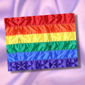 Rainbow Flag Gay Pride LGBTQ LGBT liefde is liefde Briefkaart