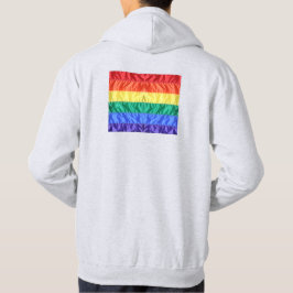 Rainbow Flag Gay Pride LGBTQ LGBT liefde is liefde Hoodie