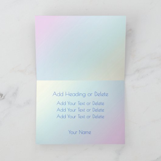 Rainbow Flag Gay Pride LGBTQ LGBT liefde is liefde Kaart (Binnen)