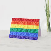 Rainbow Flag Gay Pride LGBTQ LGBT liefde is liefde Kaart (Voorkant)