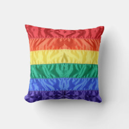 Rainbow Flag Gay Pride LGBTQ LGBT liefde is liefde Kussen