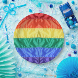 Rainbow Flag Gay Pride LGBTQ LGBT liefde is liefde Papieren Bordje