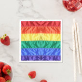 Rainbow Flag Gay Pride LGBTQ LGBT liefde is liefde Servet (Insitu)