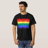 Rainbow Flag Gay Pride LGBTQ LGBT liefde is liefde T-shirt (Voorkant volledig)