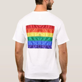 Rainbow Flag Gay Pride LGBTQ LGBT liefde is liefde T-shirt