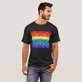 Rainbow Flag Gay Pride LGBTQ LGBT liefde is liefde T-shirt (Voorkant volledig)