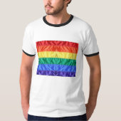 Rainbow Flag Gay Pride LGBTQ LGBT liefde is liefde T-shirt (Voorkant)
