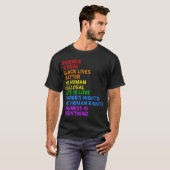 Rainbow Flag Human Rights Womens  Gay Rights Lgbtq T-shirt (Voorkant volledig)