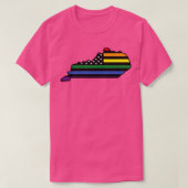 Rainbow Flag Kentucky TShirt (Design voorkant)