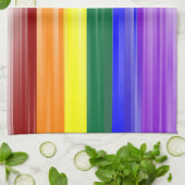 Rainbow Flag Kitchen Towel Theedoek (Gevouwen)
