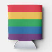 Rainbow Flag Koelbox Blikjeskoeler (Achterkant)