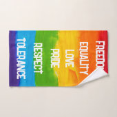 Rainbow Flag LGBT Handdoek – Pride & Equality (Handdoek)