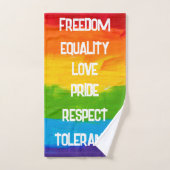 Rainbow Flag LGBT Handdoek – Pride & Equality (Handdoek)