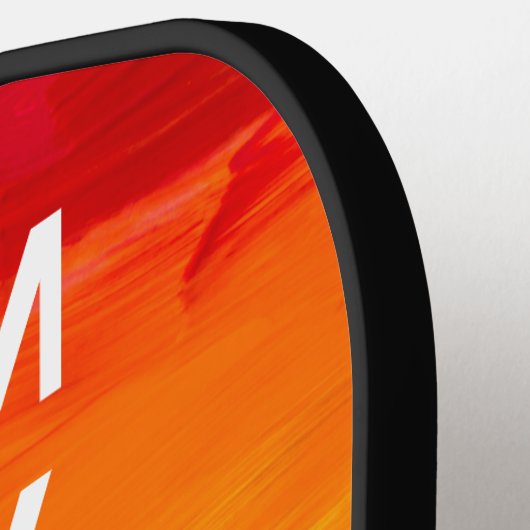 Rainbow Flag LGBTQ Pickleball Paddle – Inclusief (Links Detail)