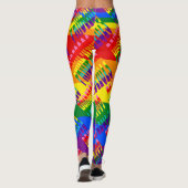 Rainbow Flag LGBTQ Pride 2023 voor liefdesgelijkhe Leggings (Achterkant)