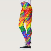 Rainbow Flag LGBTQ Pride 2023 voor liefdesgelijkhe Leggings (Links)