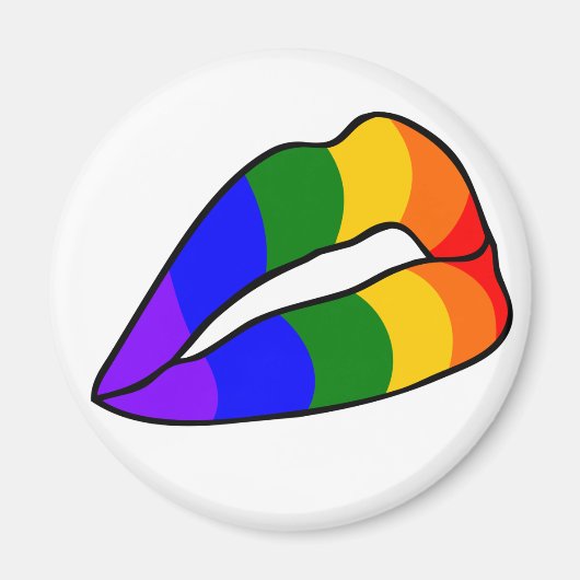 RAINBOW FLAG MAGNEET (Voorkant)