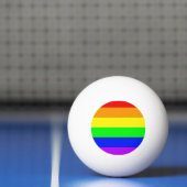 Rainbow Flag Pingpongbal (Net)