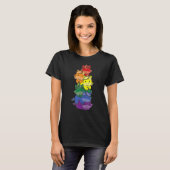 Rainbow Flag Pride Maand LGBTQ Regenboog Eenhoorn T-shirt (Voorkant volledig)