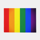 Rainbow Flag & Pride parade house / LGBT community Deurmat (Voorkant)