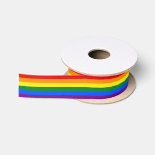 Rainbow Flag & Pride parade lint/LGBT gemeenschap Satijnen Lint