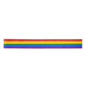 Rainbow Flag & Pride parade lint/LGBT gemeenschap Satijnen Lint (Voorkant)