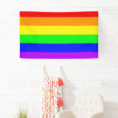 Rainbow Flag Spandoek (Insitu)
