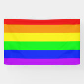 Rainbow Flag Spandoek (Horizontaal)