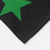 RAINBOW FLAG STARS II + uw ideeën Fleece Deken (Hoek)