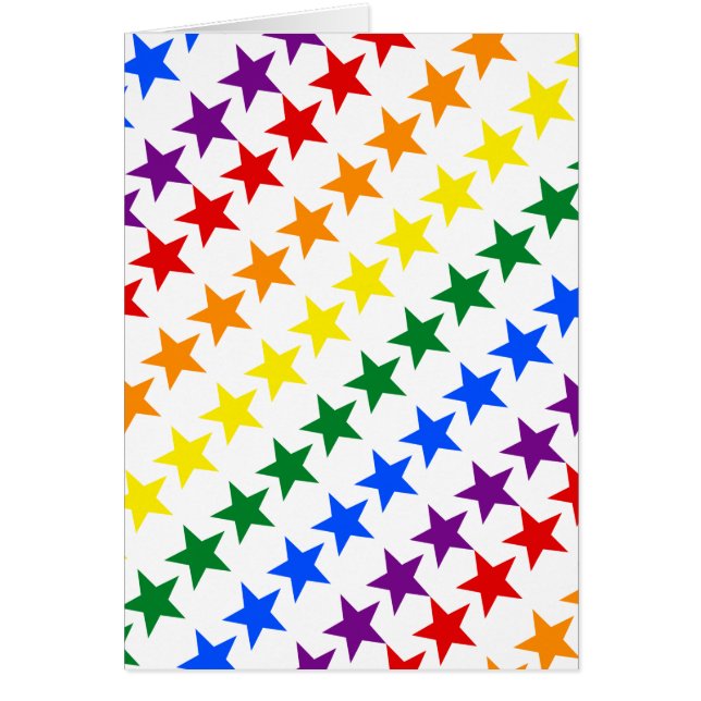 RAINBOW FLAG STARS + uw ideeën (Voorkant)