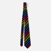 RAINBOW FLAG STARS + uw ideeën Stropdas (Achterkant)