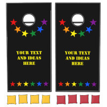 RAINBOW FLAG sterren + jouw ideeën