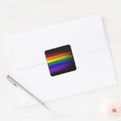 Rainbow Flag Sticker Sheet (Vierkant) (Envelop)