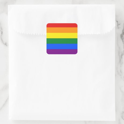 Rainbow Flag Stickers (Tas)