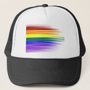 Rainbow Flag Trucker Hats Trucker Pet
