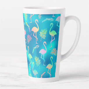 Rainbow Flamingo's Latte Mok