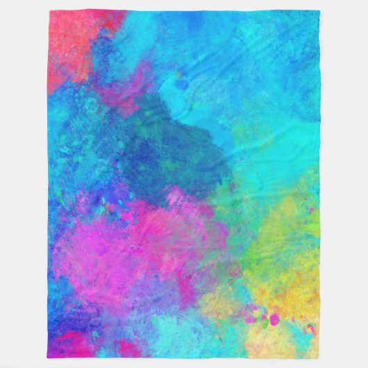 Rainbow Fleece Blanket (Voorkant)