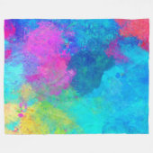 Rainbow Fleece Blanket (Voorkant (Horizontaal))