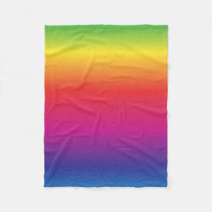 Rainbow Fleece Blanket