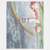 Rainbow Fleece Blanket Deken (Voorkant)