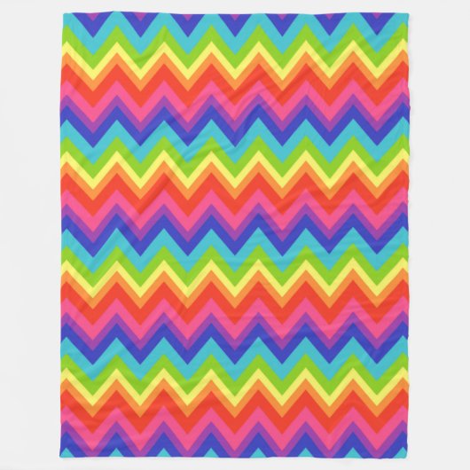 Rainbow Fleece Blanket Gift (Voorkant)