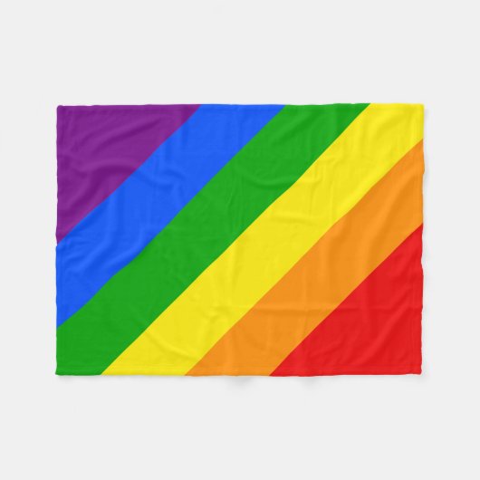 RAINBOW FLEECE DEKEN (Voorkant (Horizontaal))