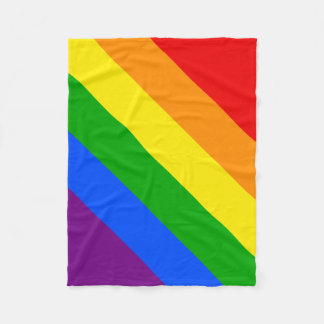 RAINBOW FLEECE DEKEN