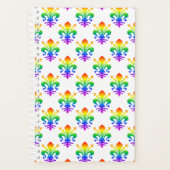 Rainbow Fleur-de-lis Planner (Voorkant)
