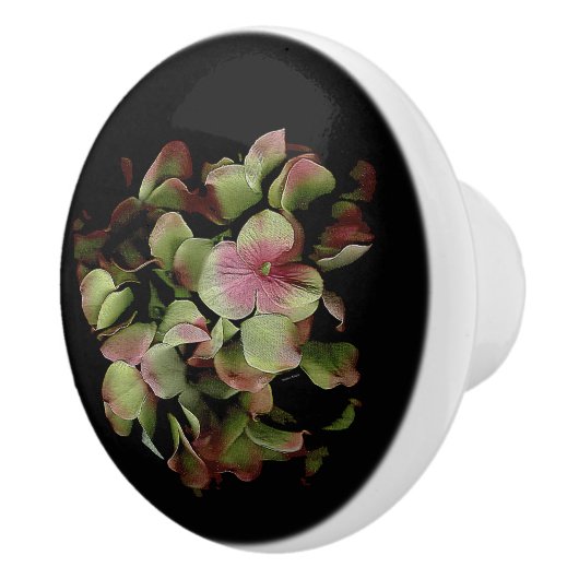 Rainbow Floral Ceramic Drawer Pull Keramische Knop (Rechts)