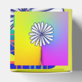 Rainbow Floral Gift Square Bedankdoosjes (Bovenkant)