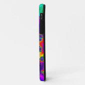Rainbow Floral Sprinkles Case-Mate iPhone Case (Achterkant/links)