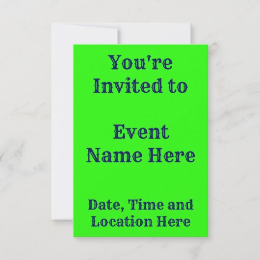 Rainbow Floral Sprinkles Kaart (Voorkant)