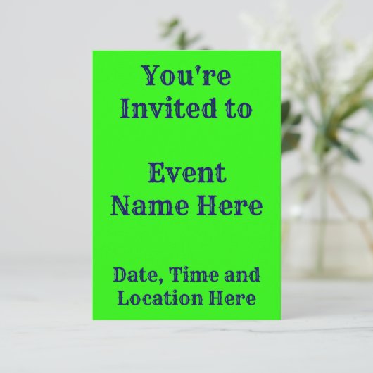 Rainbow Floral Sprinkles Kaart (Staand voorkant)